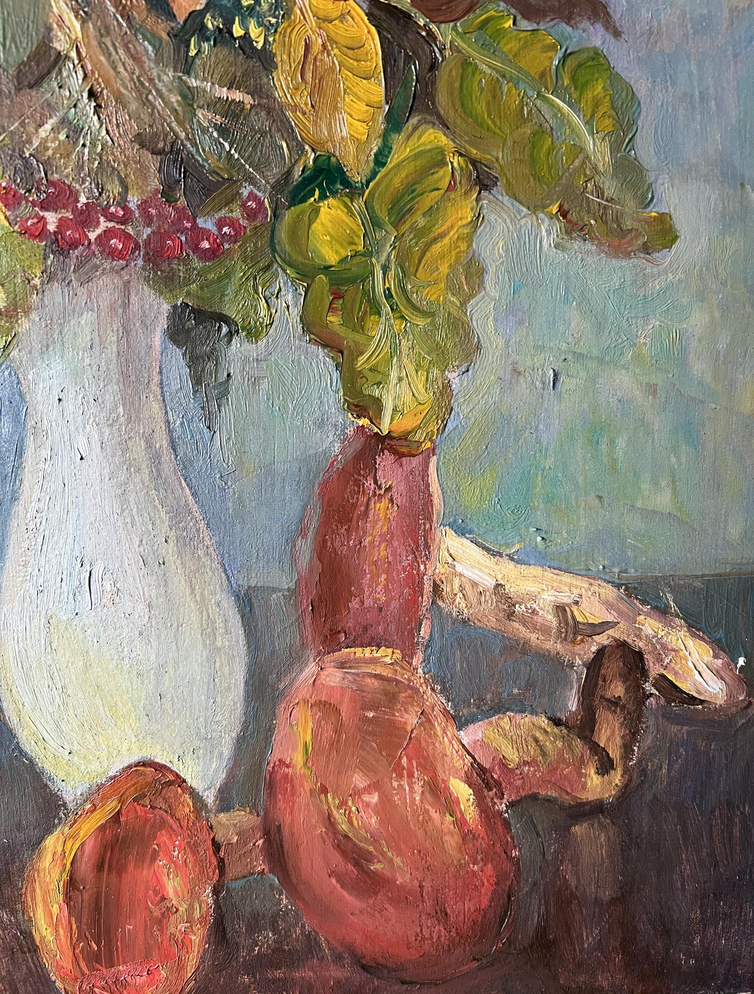 Oil painting Rural still life