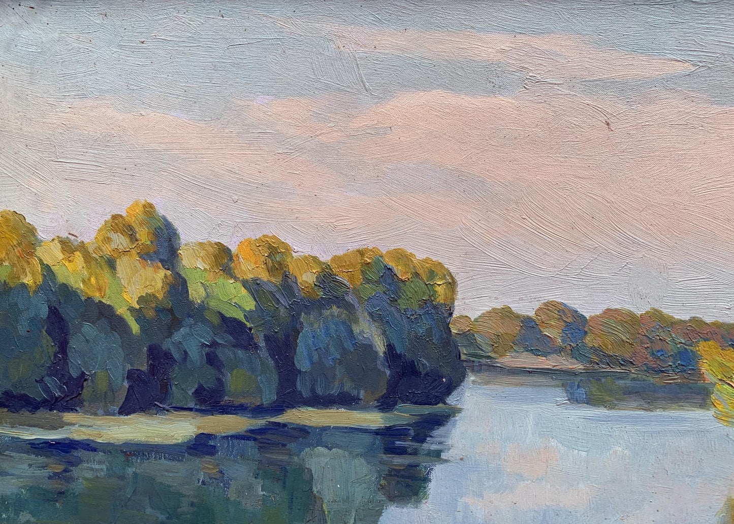 Oil painting Warm September Dyachenko Vladimir Nikolaevich