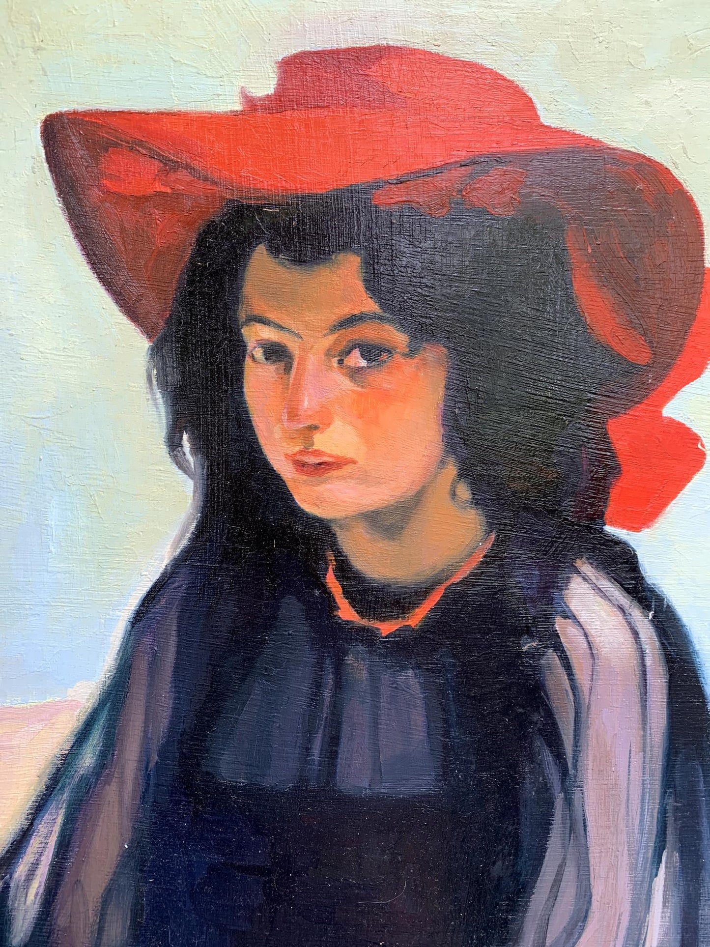 Oil painting Portrait of a girl Boris Serdyuk