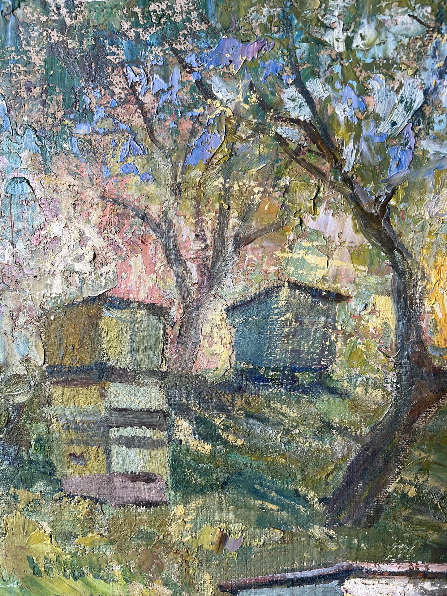 Oil painting Solar apiary V. Mishurovsky