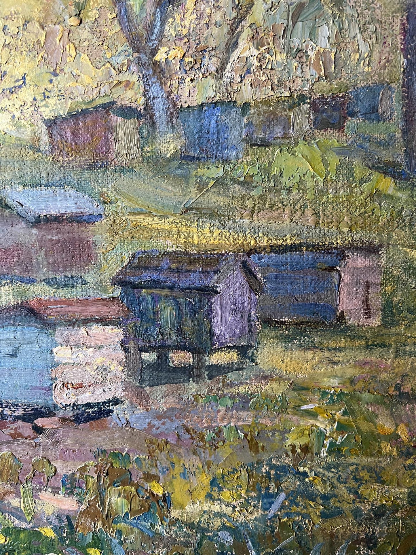 Oil painting Solar apiary V. Mishurovsky