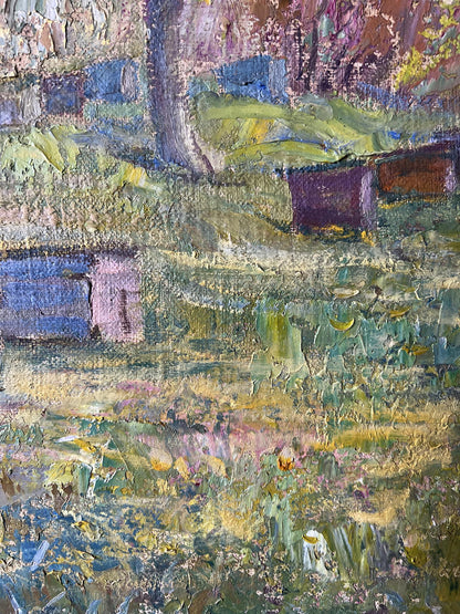 Oil painting Solar apiary V. Mishurovsky