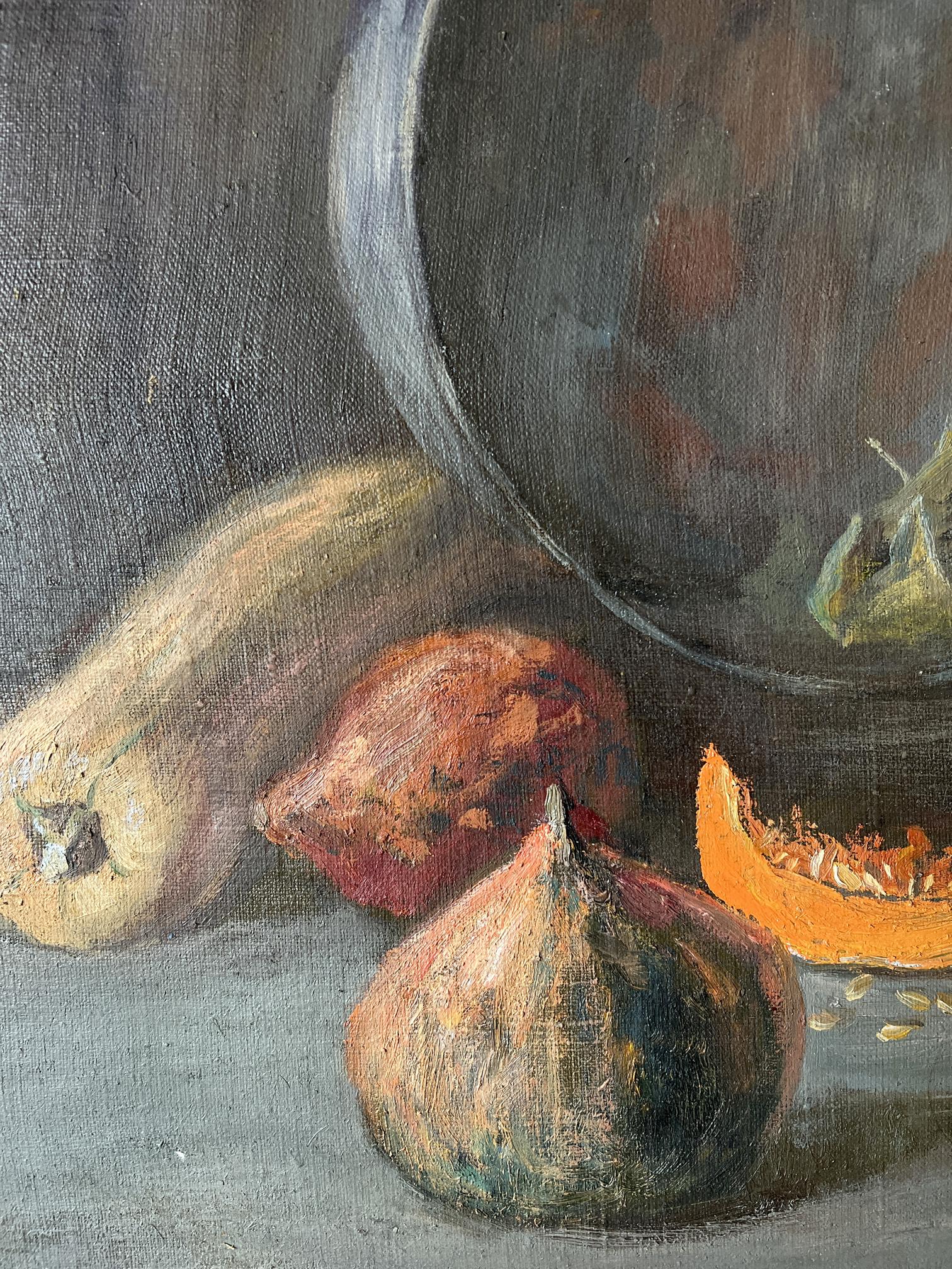 Oil painting still life 