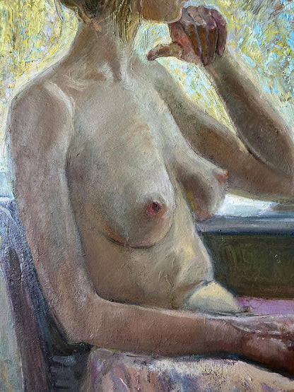 Oil painting Naked autumn V. Mishurovsky