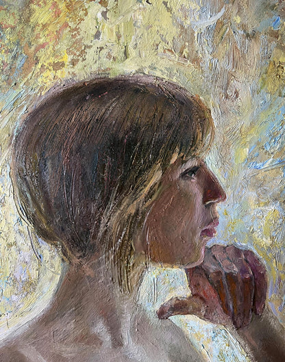 Oil painting Naked autumn V. Mishurovsky