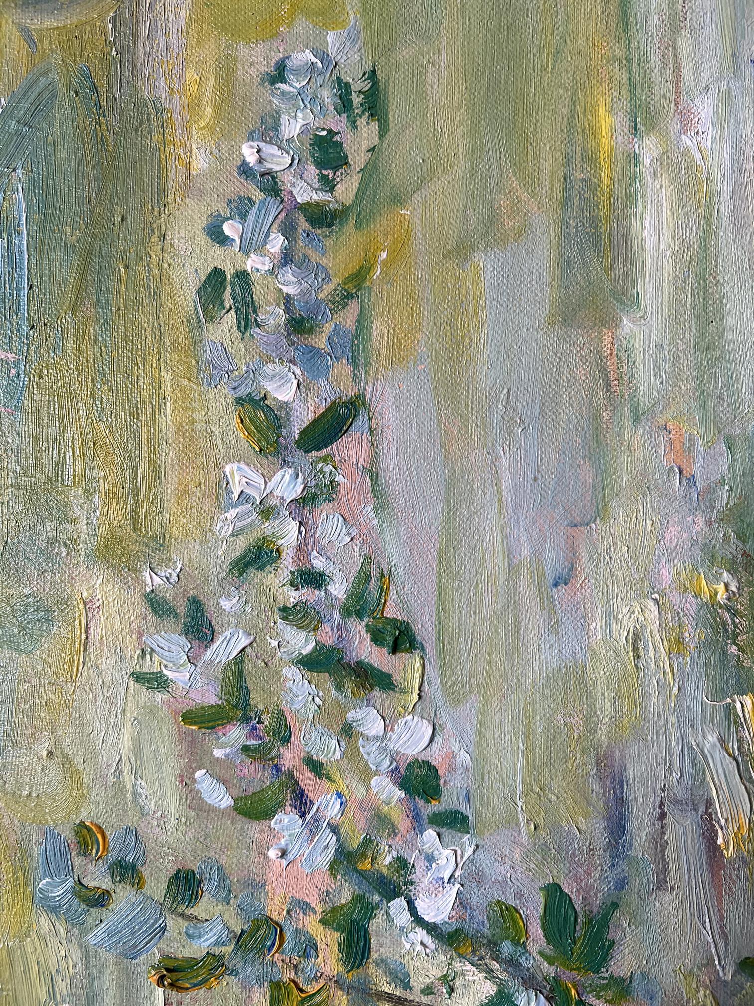 Oil painting Spring flowers 