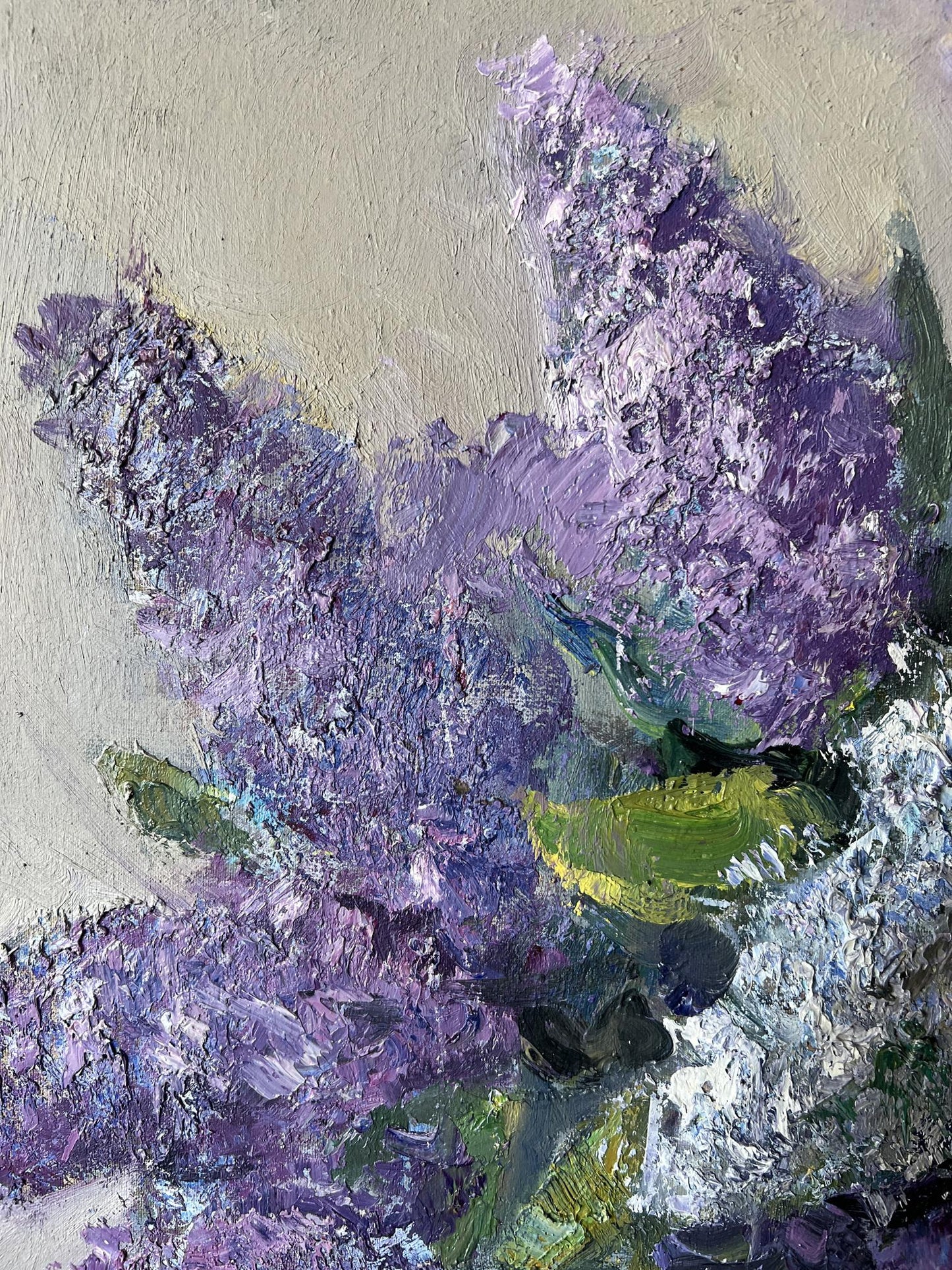 Oil painting Lilac 