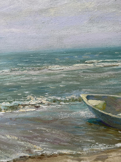 Oil painting Noon at sea V. Mishurovsky
