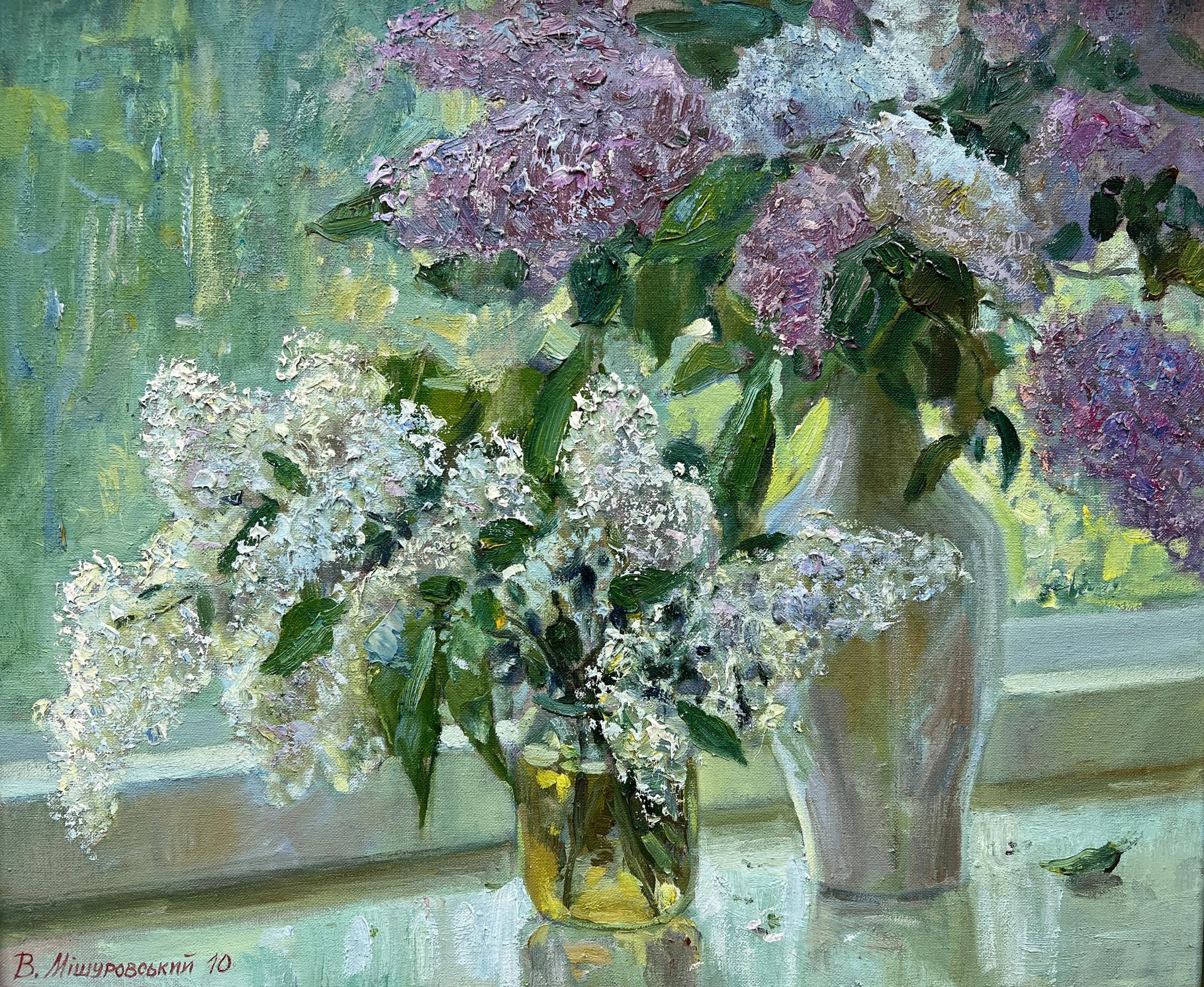 Oil painting Lilac time V. Mishurovsky