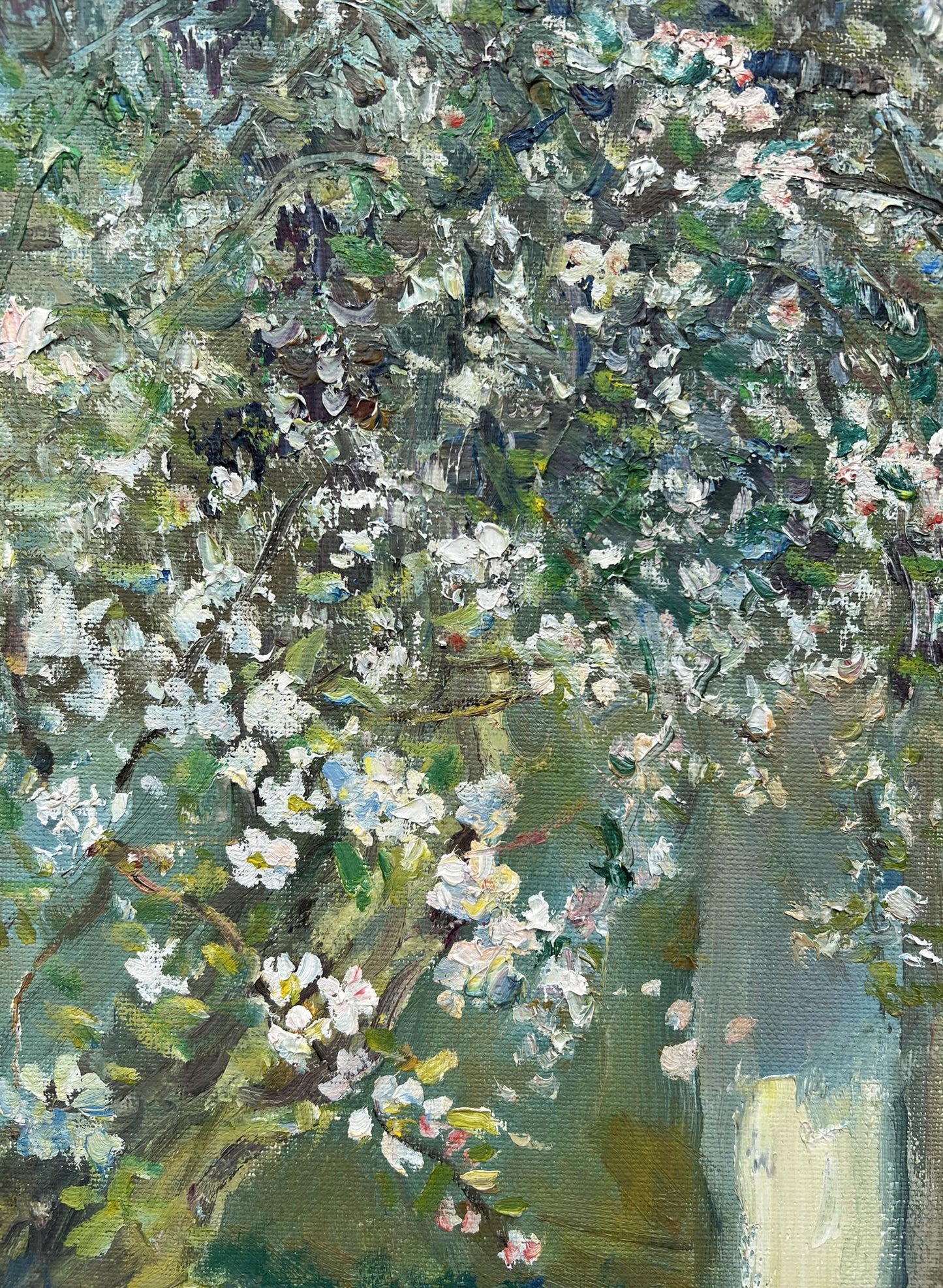 Oil painting It's spring again V. Mishurovsky