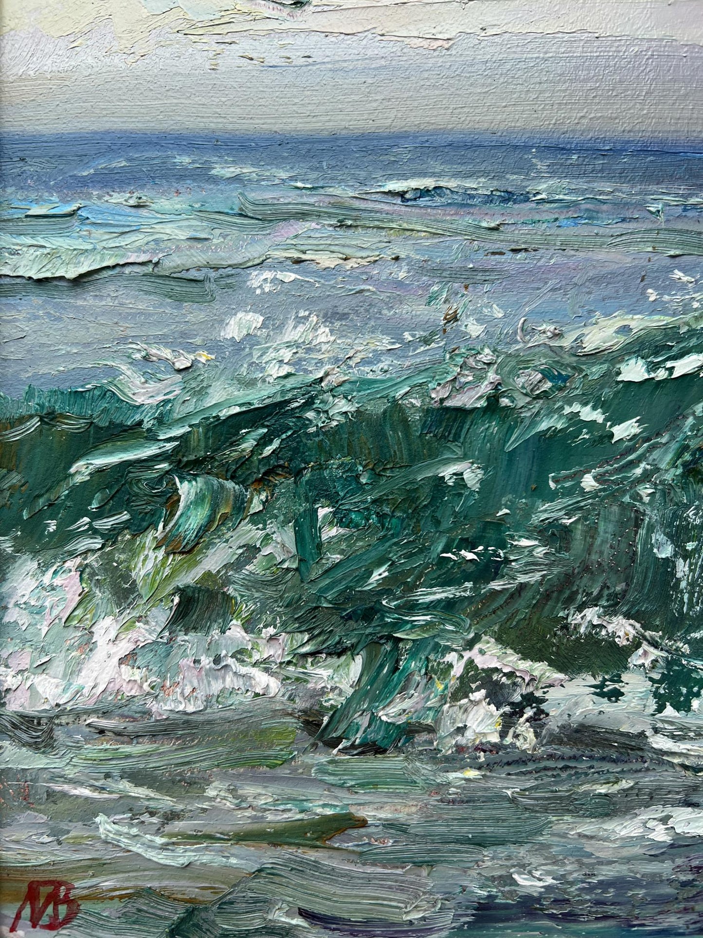 Oil painting Wave V. Mishurovsky