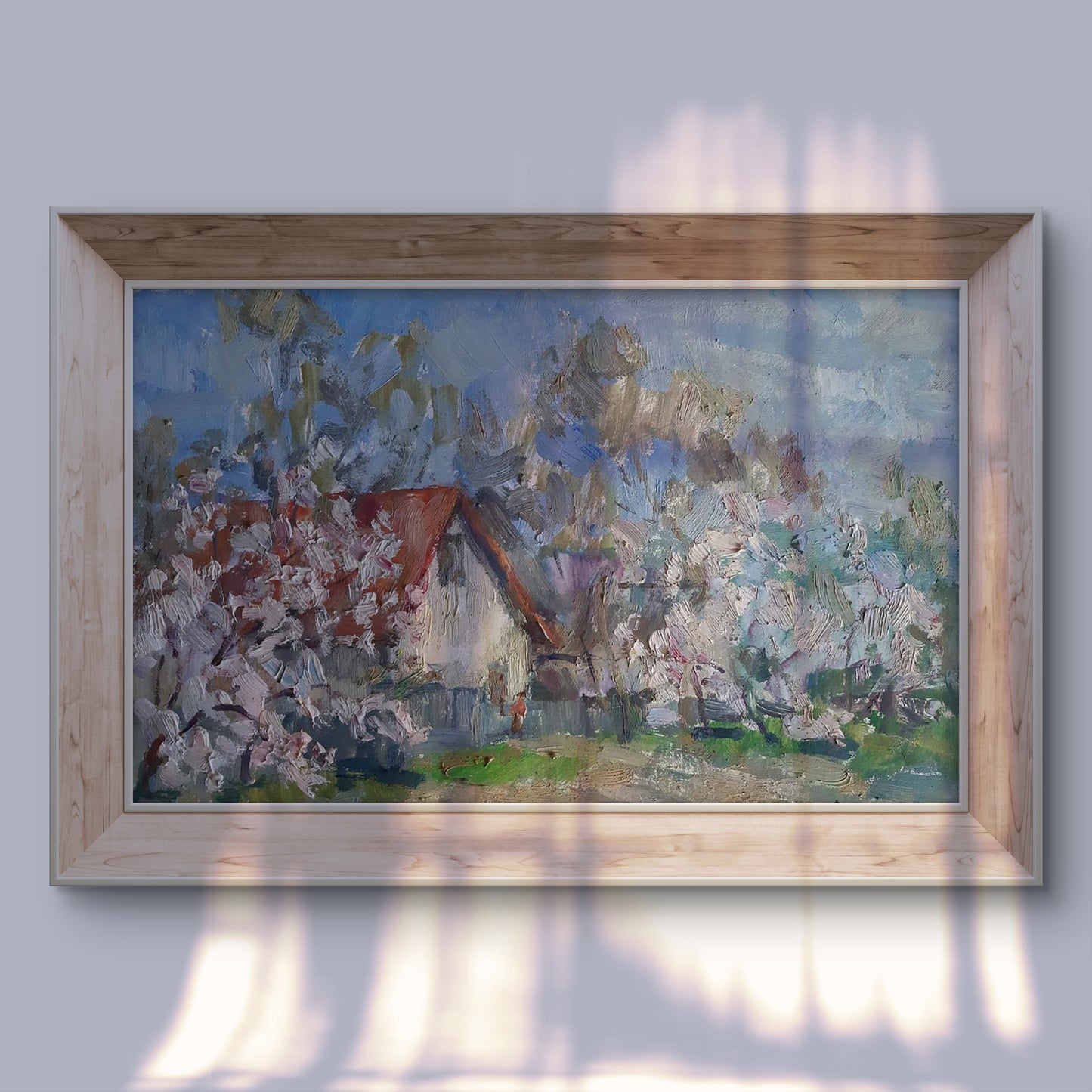 Oil painting Spring came Kovalenko Ivan Mikhailovich