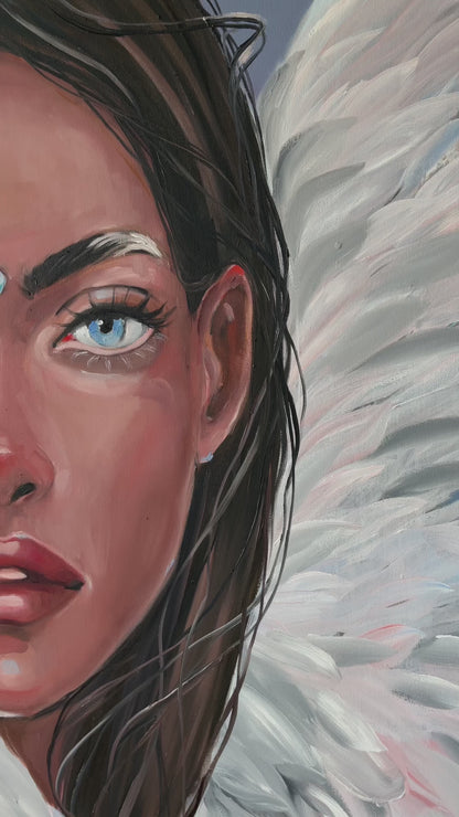 Oil painting Wings Victoria Kagalovska