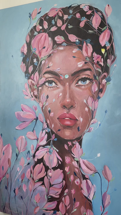 Oil painting Transformation Victoria Kagalovska