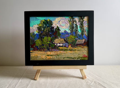 Oil painting Light summer breeze Oksana Ivanyuk