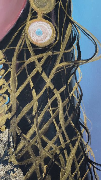 Oil painting Radiance Victoria Kagalovska