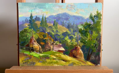 Oil painting Highland Batrakov Vladimir Grigorievich