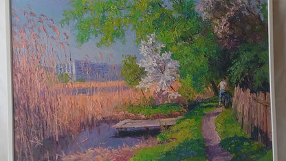 Oil painting May Boris Serdyuk