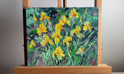 Oil painting Irises Alexander Nikolaevich Cherednichenko