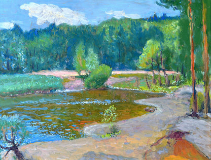 Oil painting Grouse Maksimenko Mykola