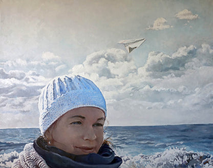 Oil painting North Sea Varvarov Anatoly Viktorovich
