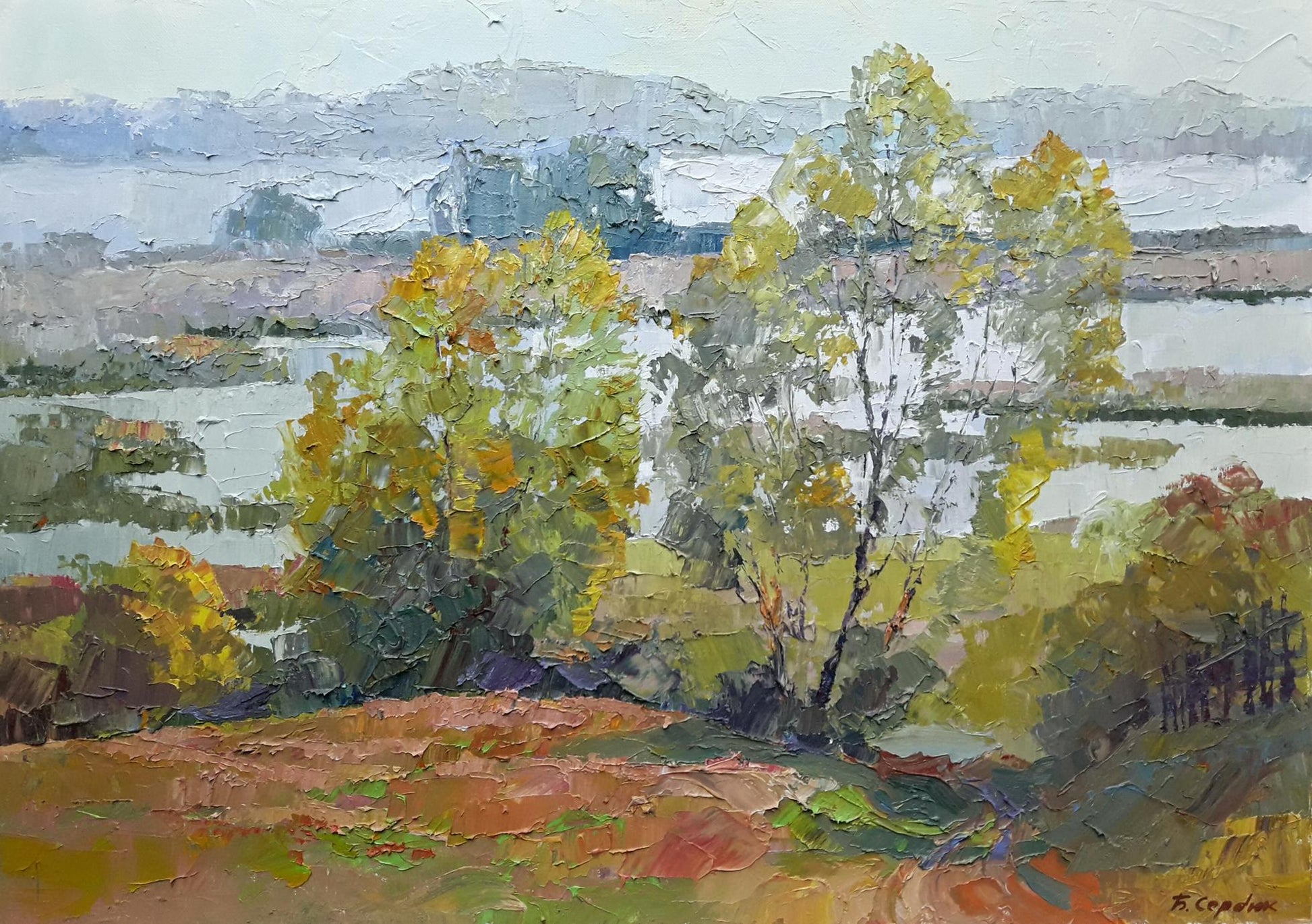Oil painting Open spaces Serdyuk Boris Petrovich