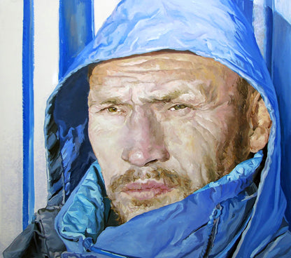 Oil painting Self-portrait Varvarov Anatoly Viktorovich
