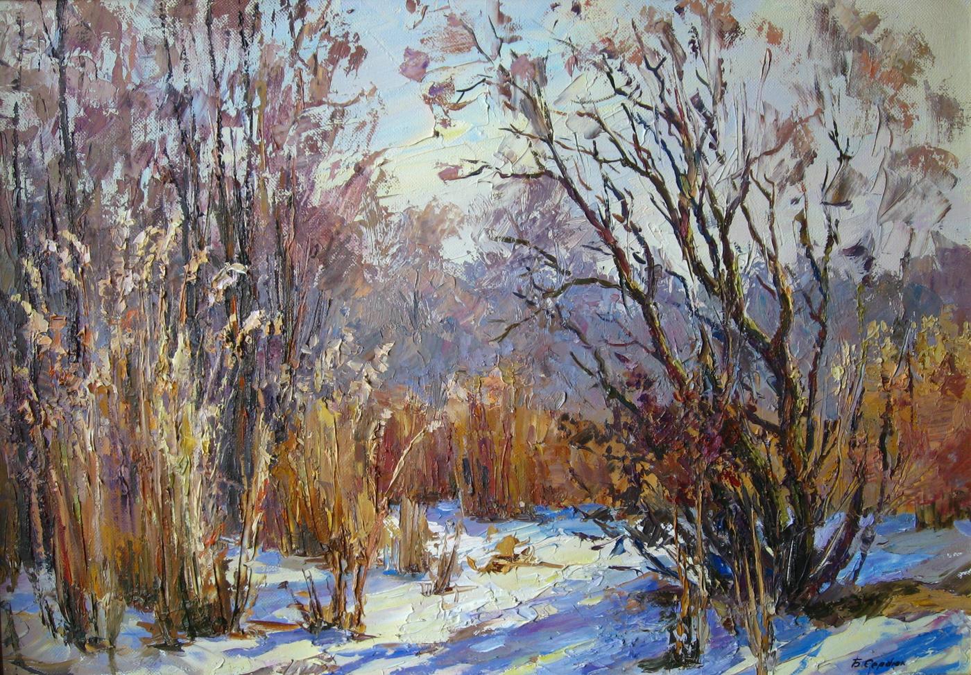 Oil painting Winter's Tale / Serdyuk Boris Petrovich