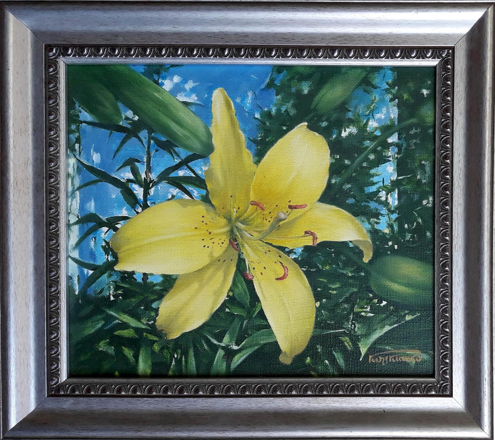 Oil painting Day-lily Vasily Korkishko