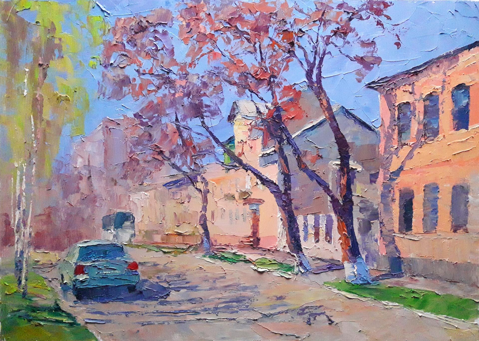 Oil painting the outside Serdyuk Boris Petrovich