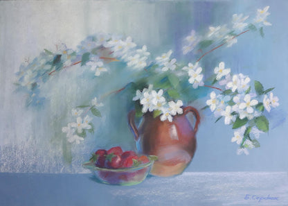Oil painting Jasmine Serdyuk Boris Petrovich