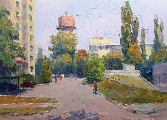Oil painting Sunny day Serdyuk Boris Petrovich №SERB 371