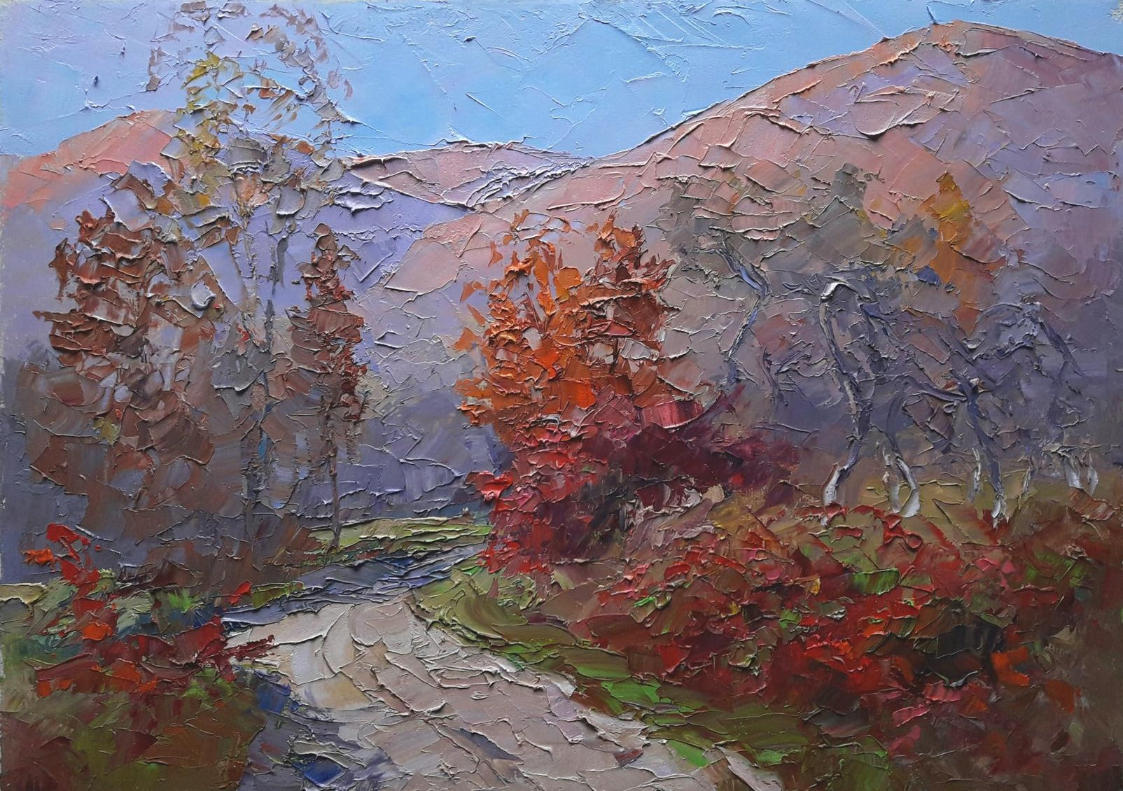 Oil painting Autumn is coming Serdyuk Boris Petrovich