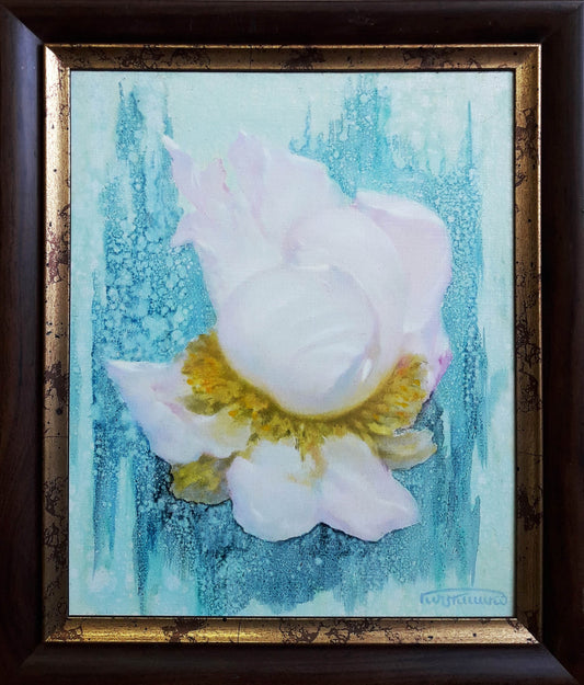 Oil painting Flower Korkishko Vasily