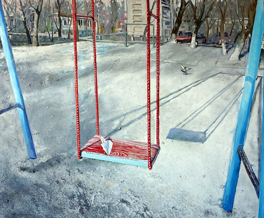 Oil painting January 1 Varvarov Anatoly Viktorovich