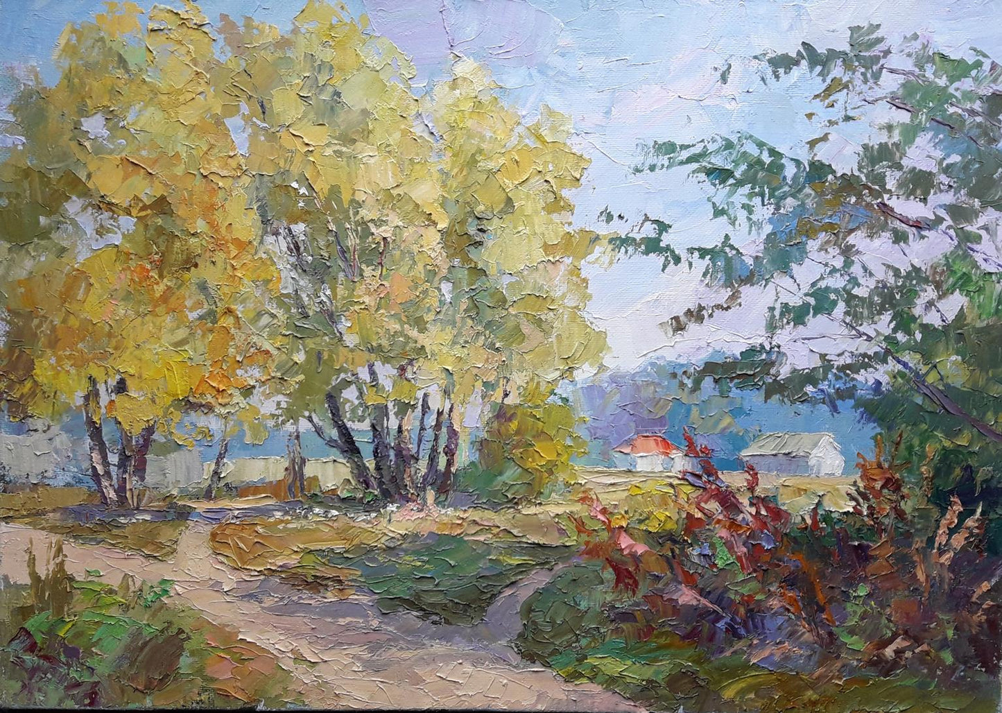 Oil painting Сrossroads Serdyuk Boris Petrovich