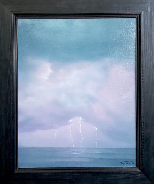 Oil painting Storm Korkishko Vasily
