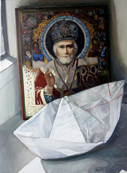 Oil painting Amen Varvarov Anatoly Viktorovich
