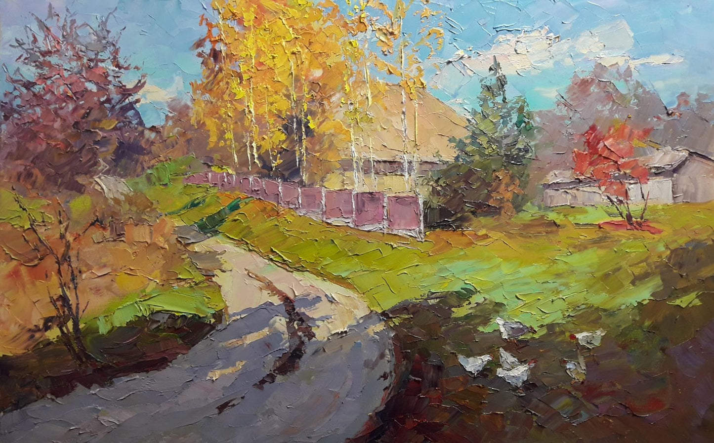 Oil painting Warm day Serdyuk Boris Petrovich №SERB 422