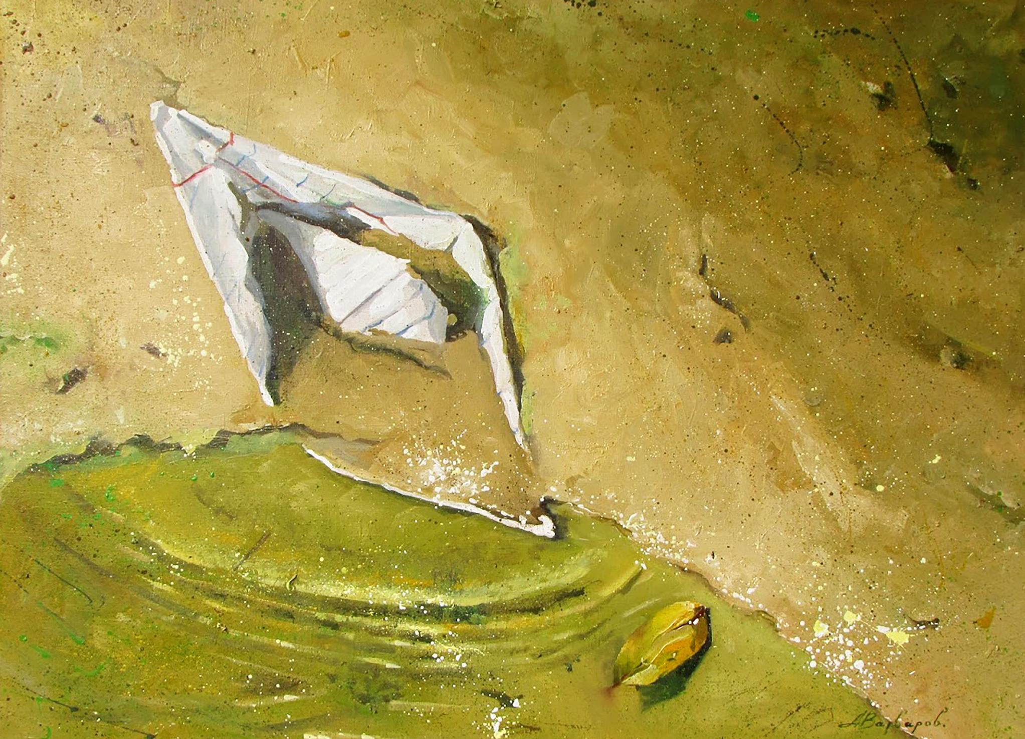 Oil painting Forgotten Varvarov Anatoly Viktorovich