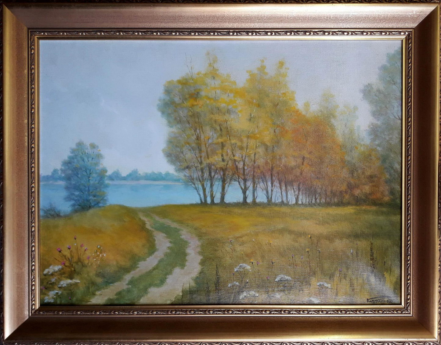 Oil painting Autumn Korkishko Vasily