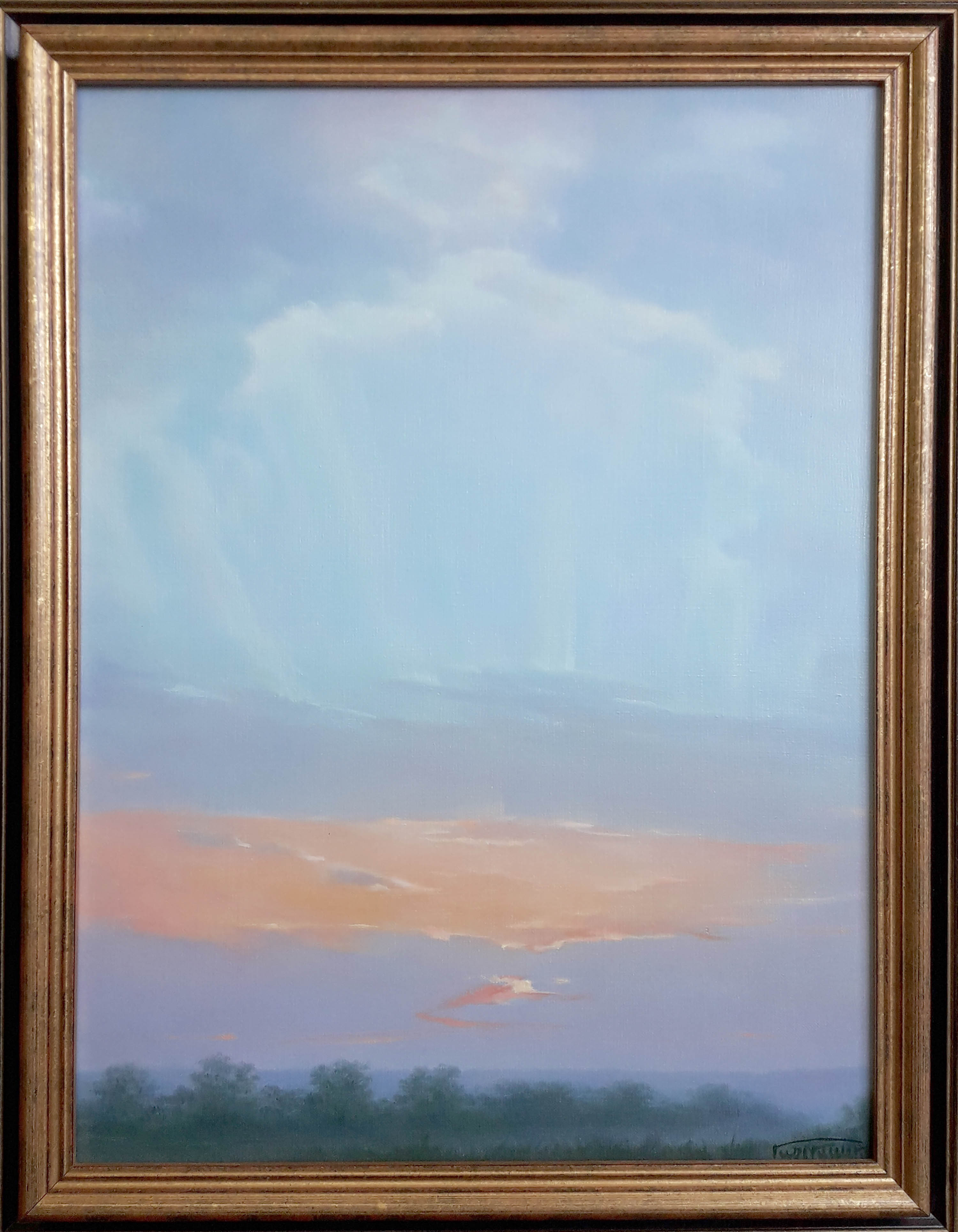 Oil painting Sunrise Korkishko Vasily