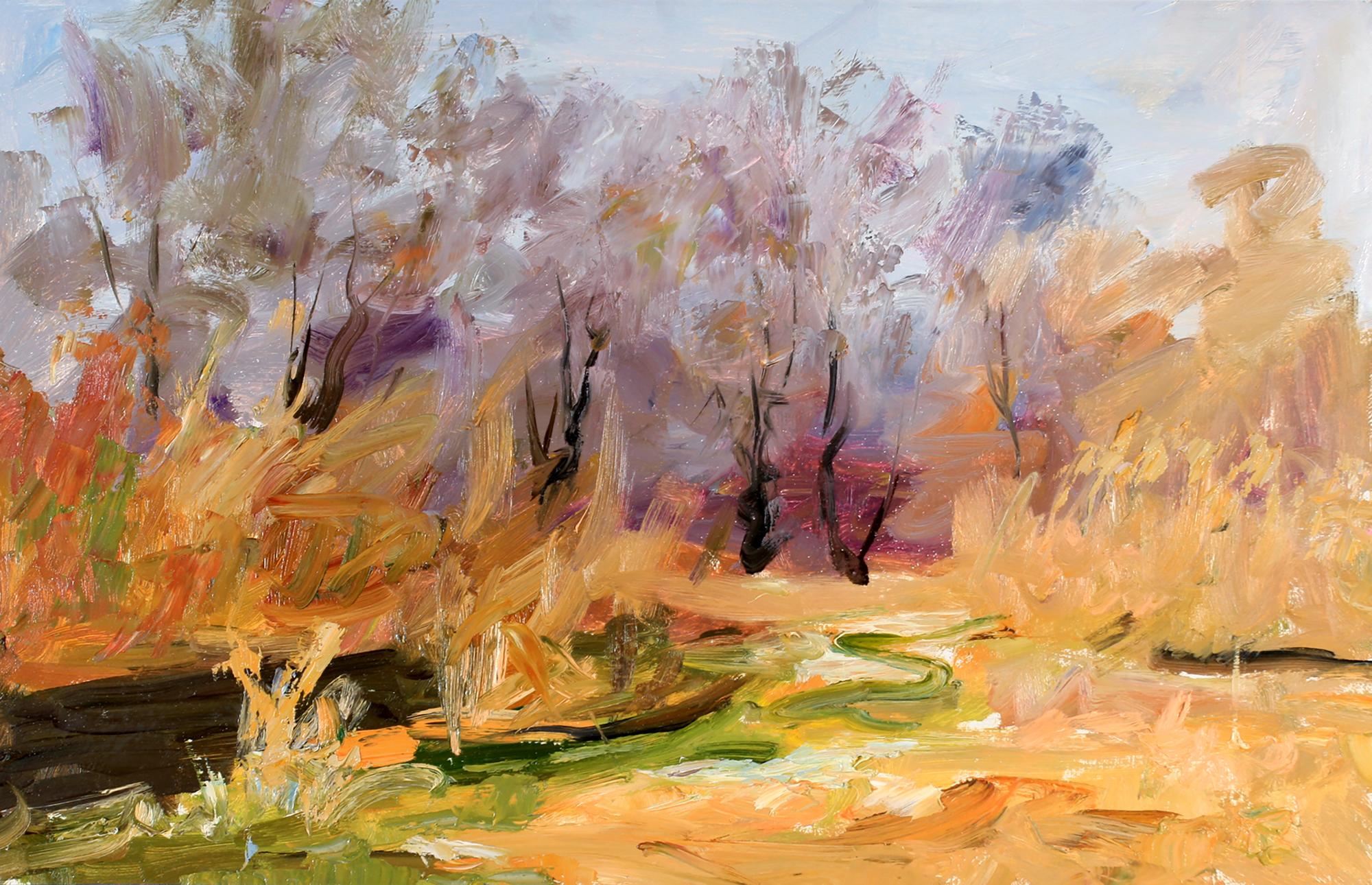Oil painting Autumn Symphony / Serdyuk Boris Petrovich