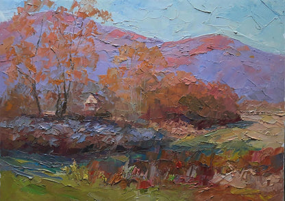 Oil painting Autumn colors Serdyuk Boris Petrovich №SERB 435