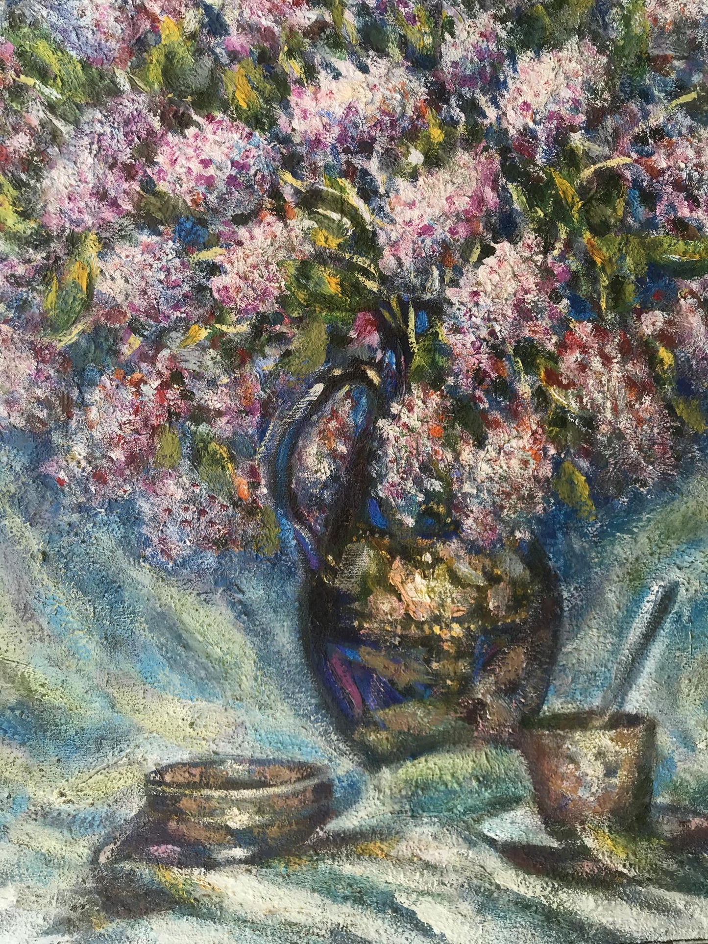 Oil painting still life  