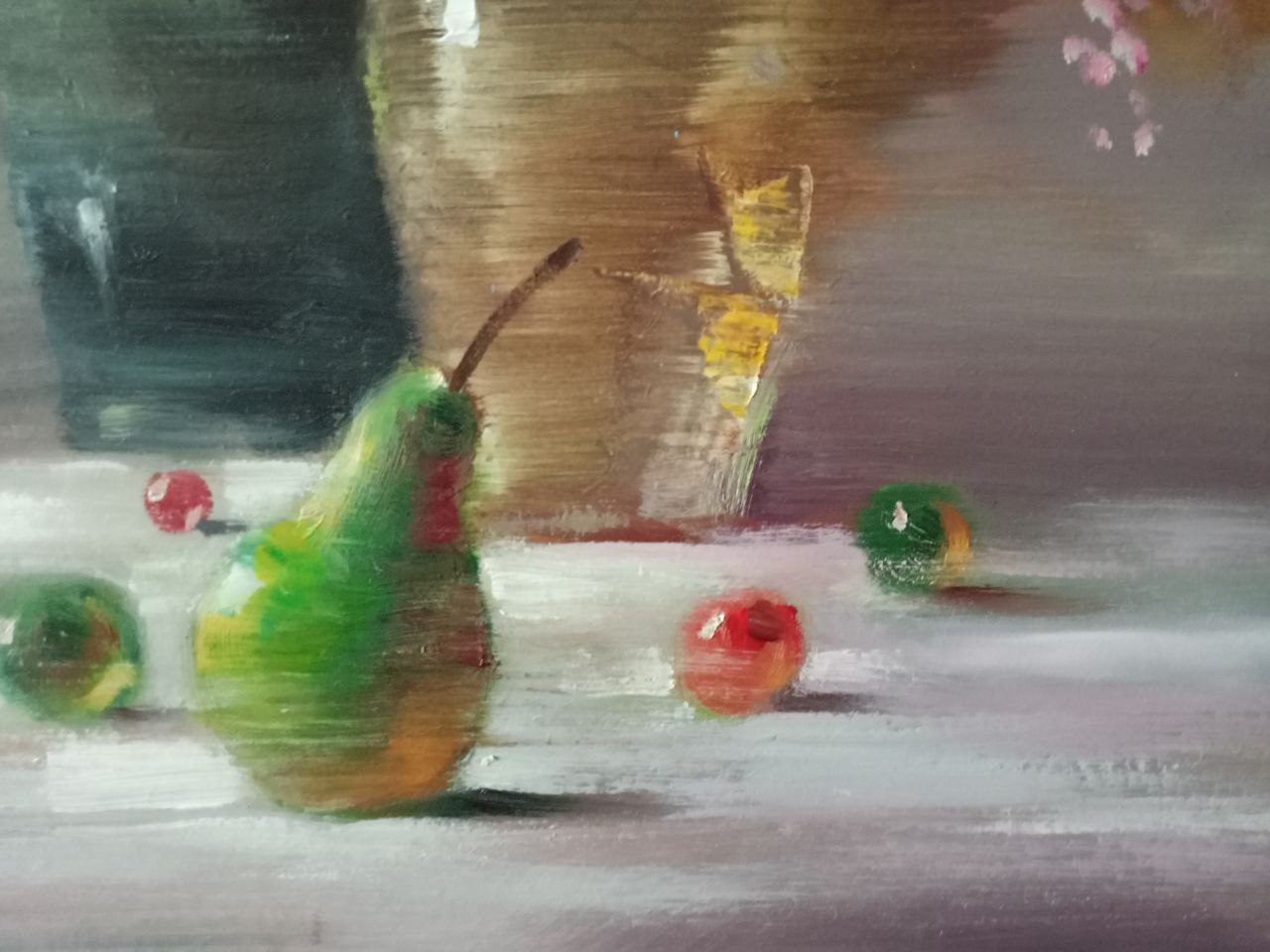 Oil painting Still life 