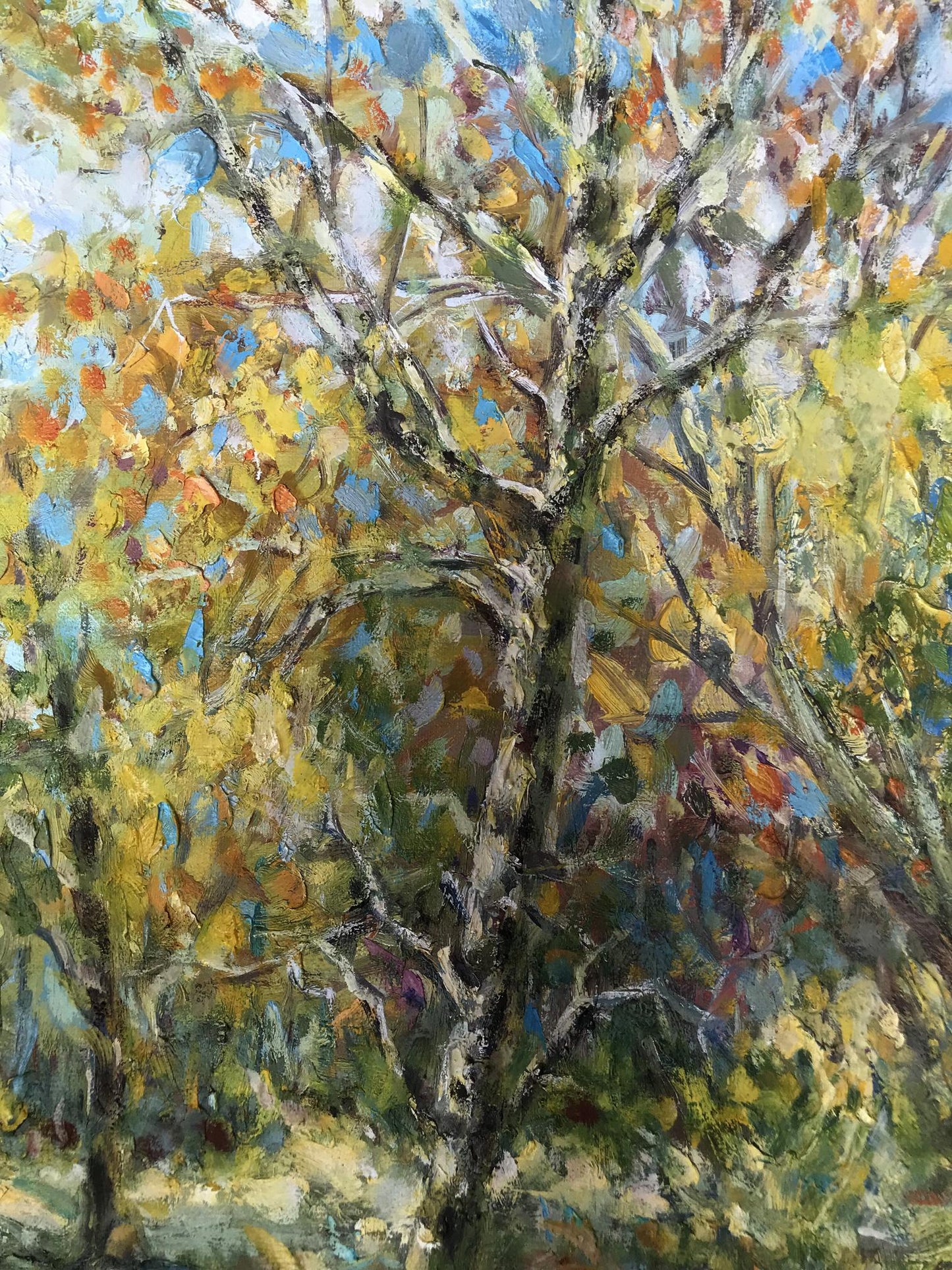 oil autumn painting