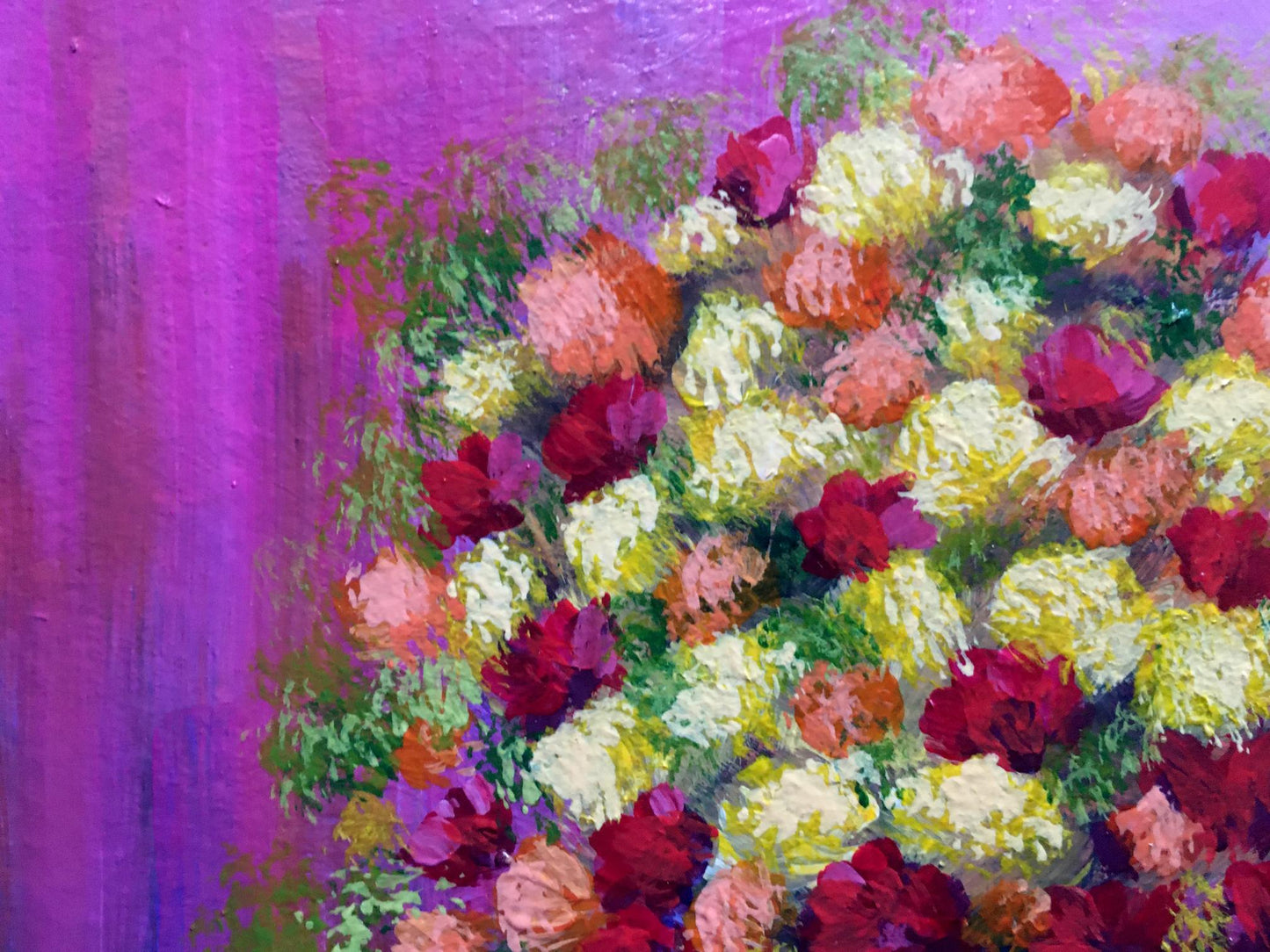 Oil painting Bouquet of flowers Zadorozhnya V. V.