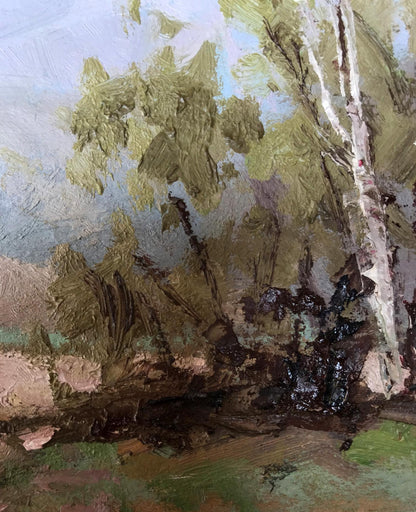 Oil painting To the rain Alexander Nikolaevich Cherednichenko