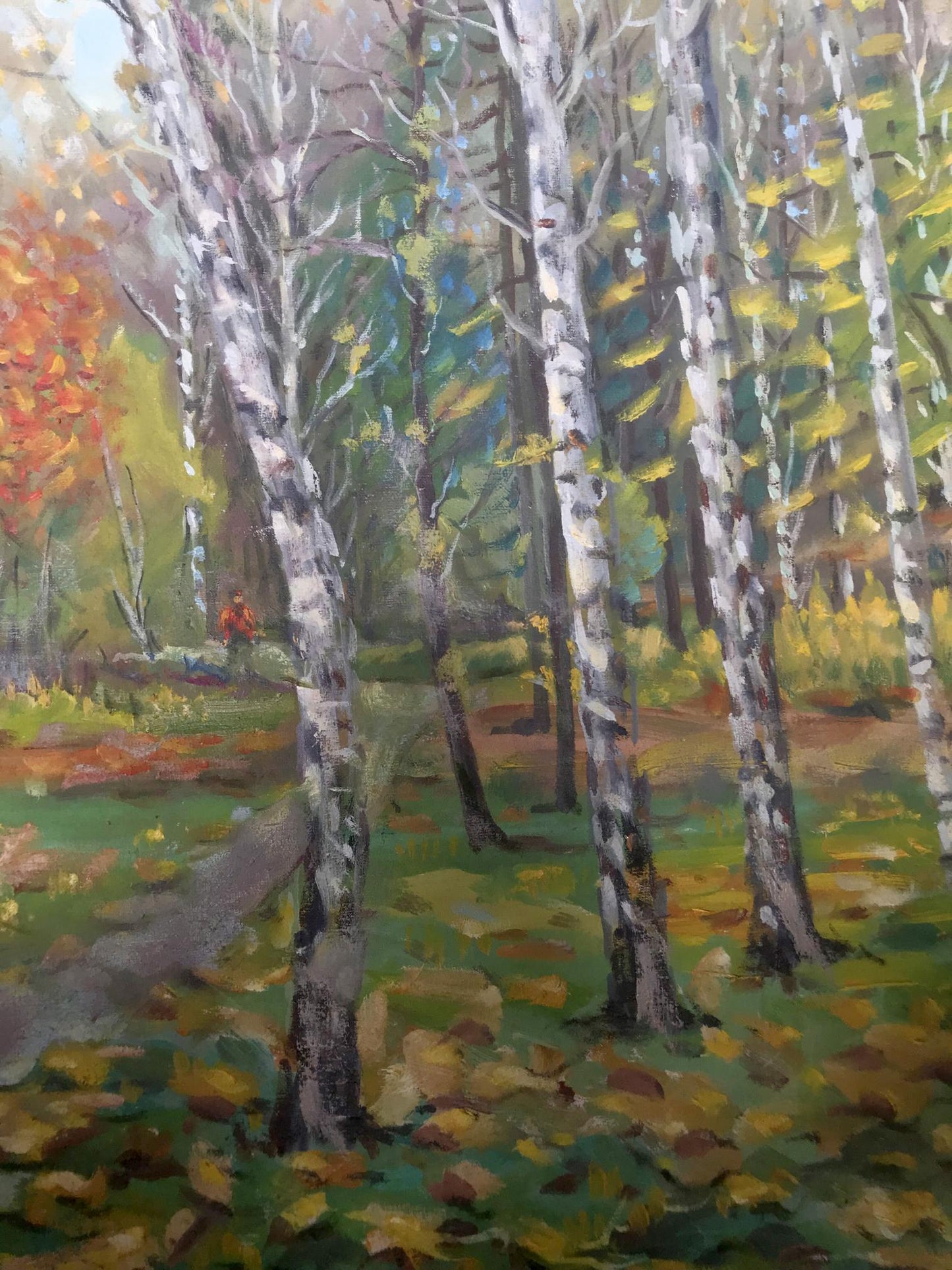 forest autumn painting